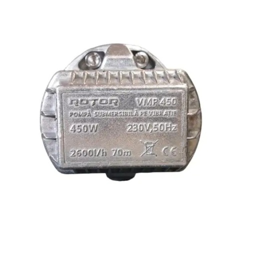 Pompa submersibila cu vibratii 450 W, 2600 l/h, ROTOR VMP450 - Img 2