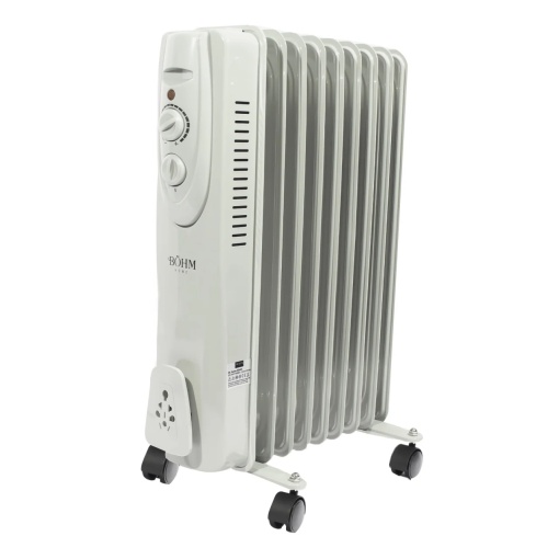 Radiator cu ulei BOH-29 BOHM, 8 elementi, 3 nivele de putere 800/1200/2000 W