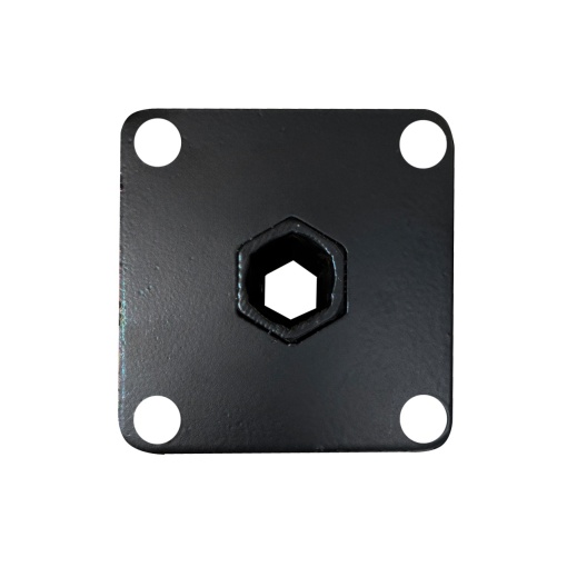 Set 2 flanse cu manson 23mm pentru motocultor/motosapa, lungime 12cm - Img 3
