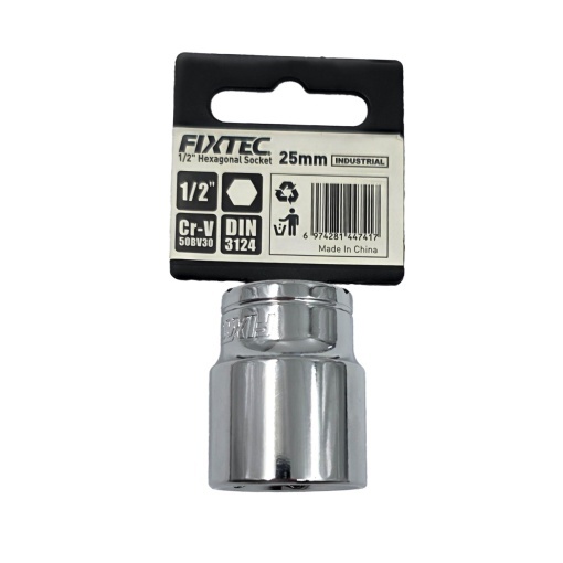 Tubulara de impact 25 mm FIXTEC, antrenare 1/2" - Img 3