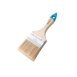 Pensula de zugravit FIXTEC cu maner din lemn 4" (57 mm) - Img 1