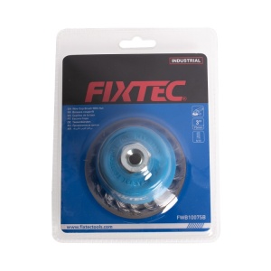 Perie Circulara FIXTEC 75 mm fir 0.30 mm ax 6.35 mm FWB075D - Img 4