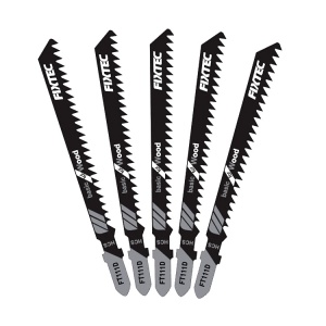 Set 5 panze FIXTEC FJSB100501K pentru fierastrau pendular cu prindere T