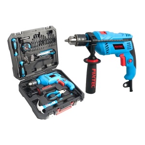 Set Masina de Gaurit cu Percutie FIXTEC 600W + 50 Accesorii