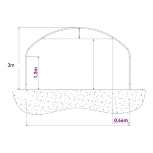 Solar Hobby Regal Fermierul 6x12 m, arcade din 2 in 2 m - Img 6
