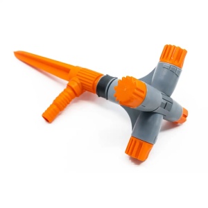 Aspersor cu rotatie, 4 brate mobile si pivot central, acoperire 12 m