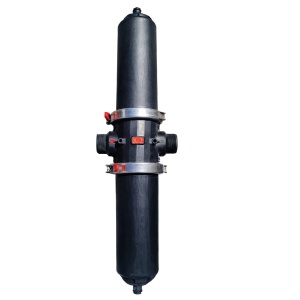 Filtru Industrial cu Disc Dublu si Colier Cromat - Debit 80 mc/ora - Presiune 8 Bar