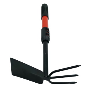 Sapaliga cu 3 dinti si lopatica, maner ergonomic, gradinarit - Img 2