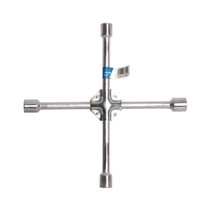 Cheie cruce multifunctionala FIXTEC 350 mm cu 4 capete 17-23 mm