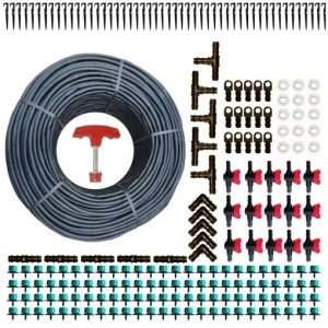 Kit Irigare Complet Strimon 400m cu 211 Accesorii pentru Udare Eficienta