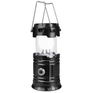 Lanterna multifunctionala pentru camping cu alimentare solara