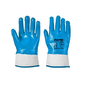Manusi FIXTEC 10 inch cu Acoperire Latex pentru Utilizare Industriala