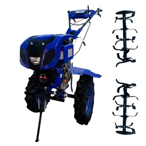 Motocultor Diesel 16CP cu Pornire Electrica, 2+1 Trepte si Far Integrat, HEIMDALL
