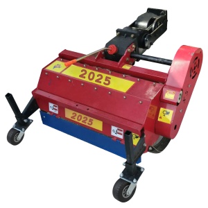 Pachet Complet Tractor Negru 22CP Diesel – Remorca, Plug, Freza, Tocator, Semanatoare si Pulverizator - Img 7