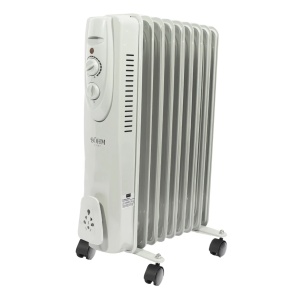Radiator electric cu ulei BOH-29 BOHM, 8 elementi, 3 niveluri de putere 800/1200/2000 W