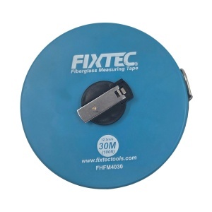 Ruleta din fibra de sticla FIXTEC 30m cu carcasa ABS