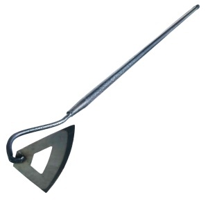 Sapaliga cu maner metalic, lungime totala 155 cm, lama 20 cm