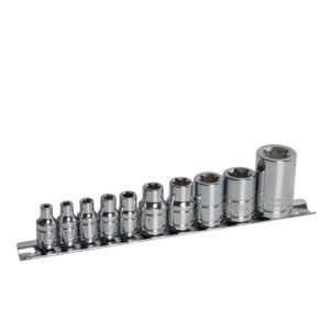 Set FIXTEC cu 10 capete E-Torx din otel CR-V - Img 2