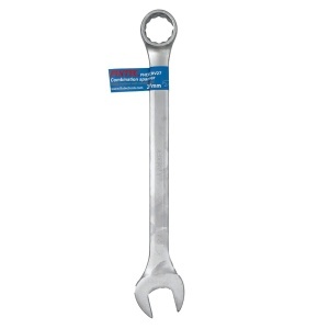 Cheie combinata fixa inelara FIXTEC 27mm din CR-V 33×31×12.5cm finisaj lucios