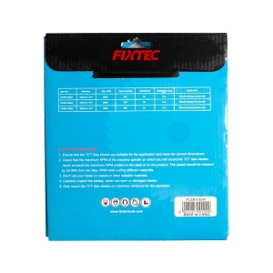 Disc circular FIXTEC 185 mm, 40 dinti TCT pentru taiere lemn - Img 6