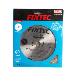 Disc Circular Lemn FIXTEC 185 mm 60 Dinti FCSB118560 - Img 2