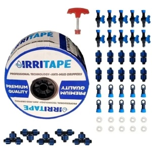 Kit banda picurare 500M 40 cm + 46 accesorii – Sistem complet