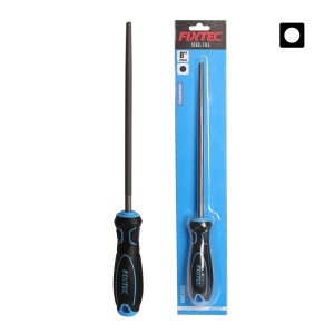 Lima Rotunda FIXTEC 200 mm din Otel Carbon cu Maner Confortabil - Img 3
