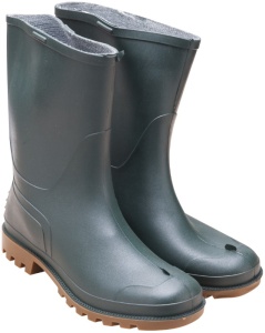 Cizme de Protectie Kaki-Ambra din PVC C06