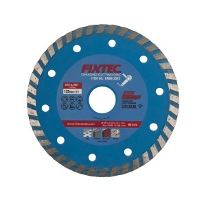 Disc diamantat FIXTEC 125 mm (5'') pentru taiere uscata si umeda