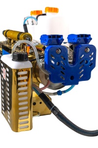 Generator de ceata, Termonebulizator, debit maxim 90l/ora - Img 2