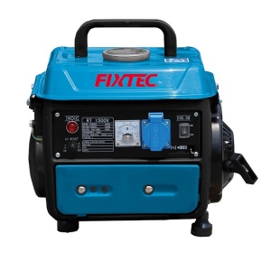 Generator pe benzina FIXTEC 800W, compact, rezervor 4.2L, autonomie pana la 6h