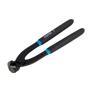 Cleste cu taiere frontala pentru sarma si cuie FIXTEC 250mm (10 inch) din otel Cr-V