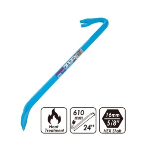 Ranga / levier pentru demolare FIXTEC 24 inch, otel din carbon
