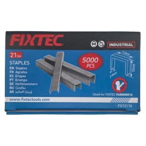Capse tip grapa FIXTEC GA-21, 12.8x10 mm, set 5000 buc