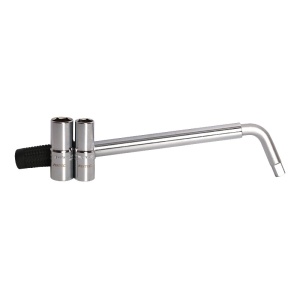 Cheie extensibila pentru roti FIXTEC 21", CR-V, cu 4 capete interschimbabile - Img 4