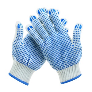 Manusi tricotate FIXTEC 10" cu insertii PVC