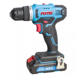 Masina de gaurit si infiletat FIXTEC 20V fara cablu, 2x1500mAh Li-ion - Img 1