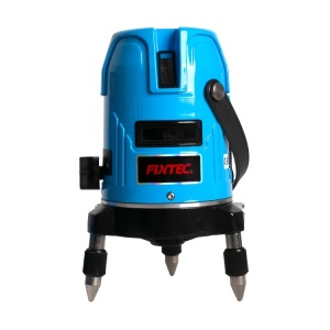 Nivela Laser FIXTEC cu 5 Linii Rosii si 8 Puncte, distanta 15m