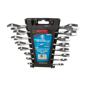 Set chei fixe duble FIXTEC 8 bucati, otel CR-V, varianta lunga