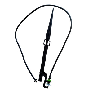 Set Mini Aspersor cu Suport Verde, 80l/h pentru Udare Eficienta