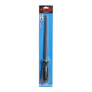 Lima triunghiulara FIXTEC 8" cu maner confortabil - Img 4