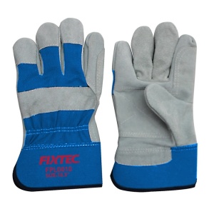 Manusi de lucru FIXTEC din piele spalt 10.5 inch