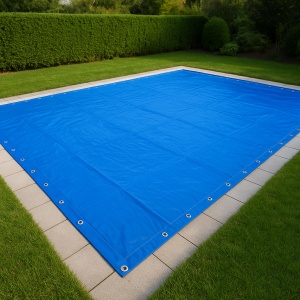 Prelata impermeabila 10x12m cu inele, tratata UV, rezistenta la apa - Img 6