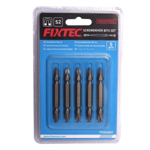 Set 5 Biti Phillips FIXTEC PH1 si PH2 65mm