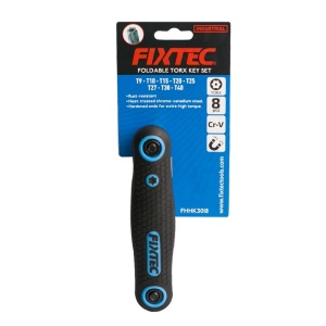 Set 8 chei Torx rabatabile FIXTEC T9‑T40 CR‑V - Img 2