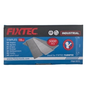Capse pentru Pistol Pneumatic FIXTEC GA-18 1.25x1.0x15 mm, 5000 buc