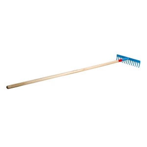 Grebla pentru gradina cu maner din lemn FIXTEC 14 dinti