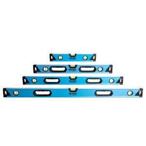 Nivela din Aluminiu FIXTEC 100 cm cu Rigla si Indicator de Nivel - Img 3