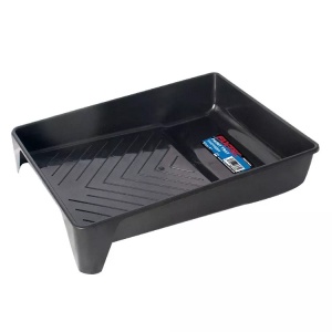Tava pentru vopsea FIXTEC 9 inch din plastic rezistent negru