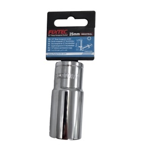 Tubulara de impact 25 mm FIXTEC, prindere 1/2, adancime 76 mm